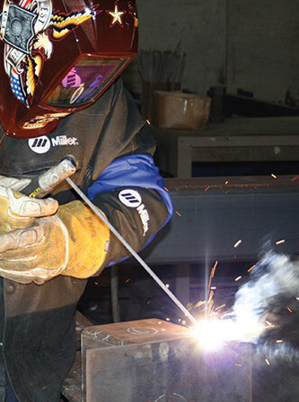 Stick welding